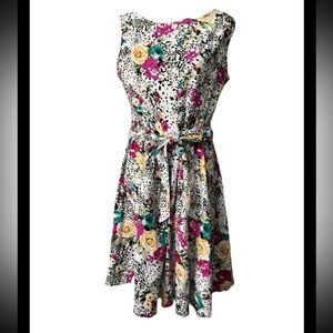 Floral Sleeveless Dress